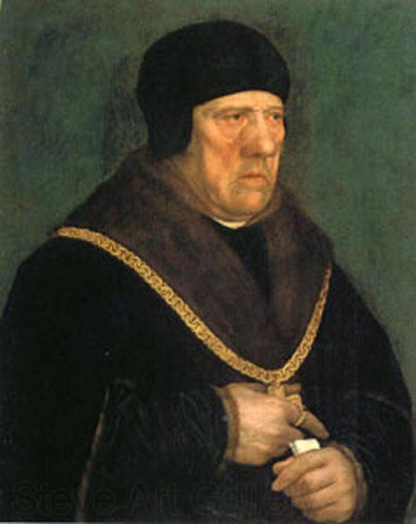 Hans Holbein Sir Henry Wyatt (mk05) Germany oil painting art